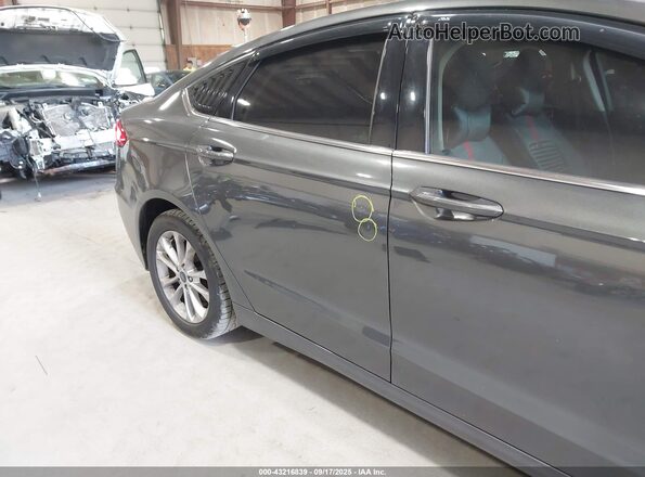 3FA6P0HD7LR101138 2020 FORD FUSION Gray 