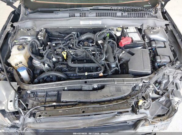 3FA6P0HD7LR101138 2020 FORD FUSION Gray Вид ззаду