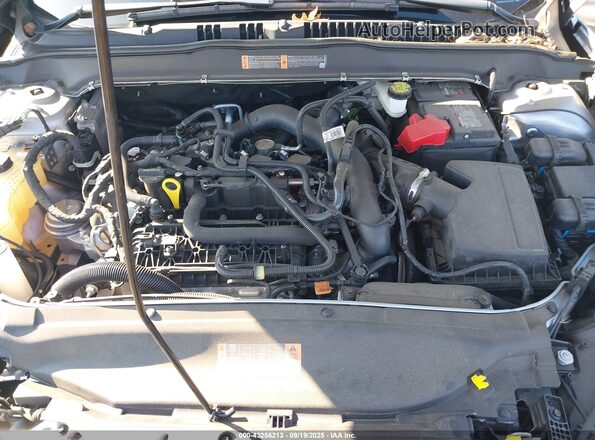 3FA6P0HD7LR142627 2020 FORD FUSION Серебряный Вид сзади
