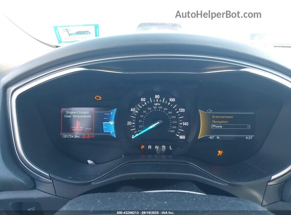 3FA6P0HD7LR142627 2020 FORD FUSION Серебряный Вид задних сидений