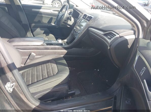 3FA6P0HD7LR183145 2020 FORD FUSION Gray წინა სალონის ხედი