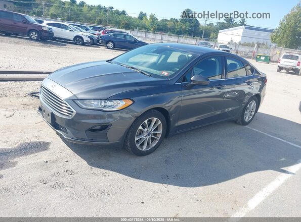 3FA6P0HD7LR183145 2020 FORD FUSION Gray წინა მარცხენა ხედი სამი მეოთხედიდან