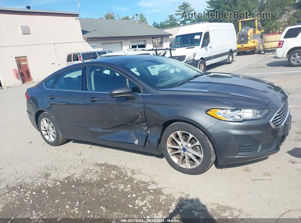 3FA6P0HD7LR183145 2020 FORD FUSION Gray უკანა სალონის ხედი