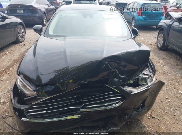 3FA6P0HD8LR145908 2020 FORD FUSION Black Widok z przodu