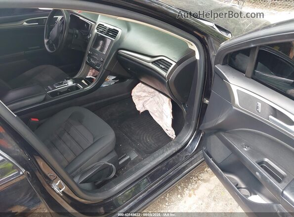 3FA6P0HD8LR145908 2020 FORD FUSION Black Widok wnętrza z przodu