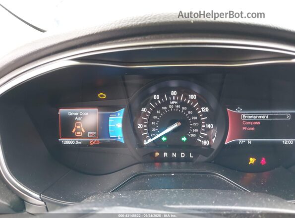 3FA6P0HD8LR145908 2020 FORD FUSION Black Widok tylnych siedzeń