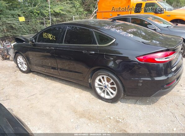 3FA6P0HD8LR145908 2020 FORD FUSION Black Tył lewy