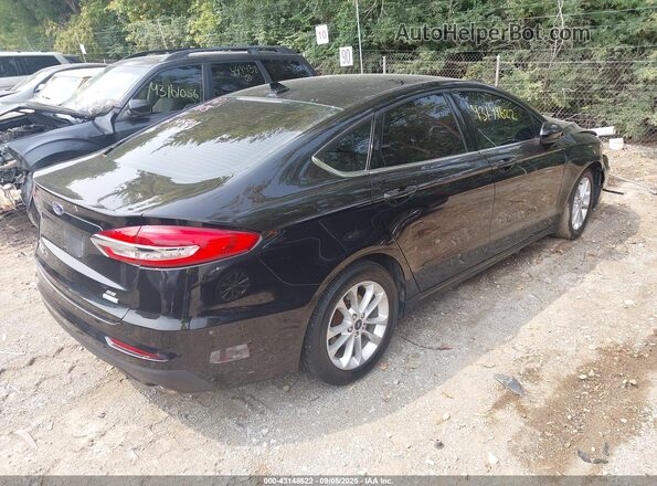 3FA6P0HD8LR145908 2020 FORD FUSION Black Tył prawy