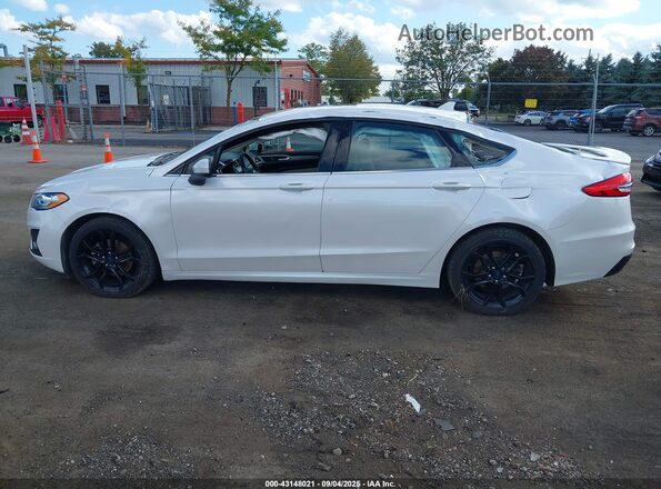 3FA6P0HD9LR124985 2020 FORD FUSION White 360 interior view