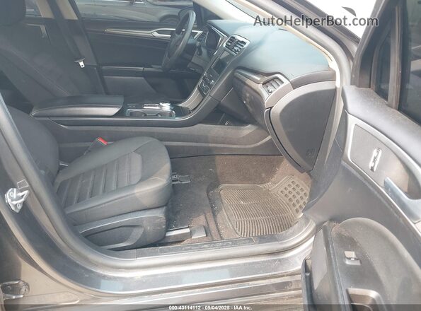 3FA6P0HD9LR147957 2020 FORD FUSION Серый Вид салона спереди