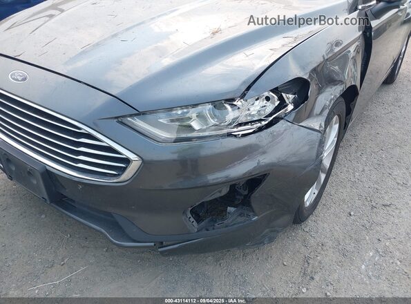 3FA6P0HD9LR147957 2020 FORD FUSION Серый Вид спереди