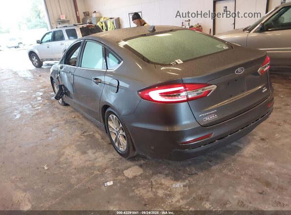3FA6P0HDXLR166419 2020 FORD FUSION Gray Trasero izquierdo