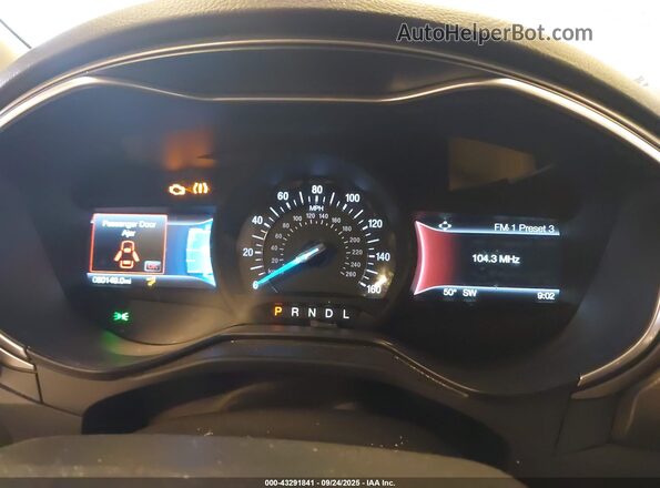 3FA6P0HDXLR166419 2020 FORD FUSION Gray Vista de los asientos traseros