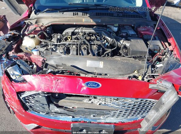 3FA6P0K94LR168669 2020 FORD FUSION Red უკანა ხედი