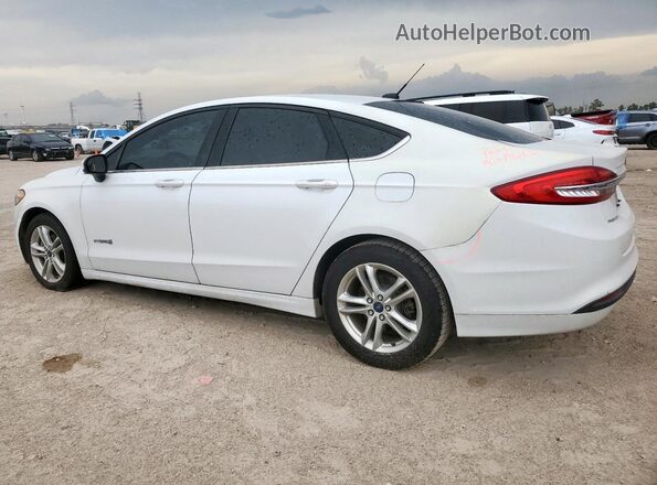 3FA6P0LU5JR221816 2018 FORD FUSION White 