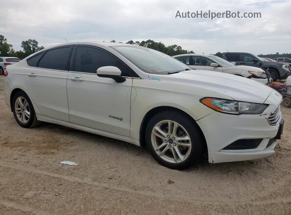 3FA6P0LU5JR221816 2018 FORD FUSION White 