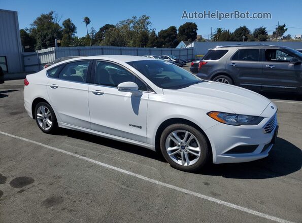 3FA6P0LU7JR261265 2018 FORD FUSION White 