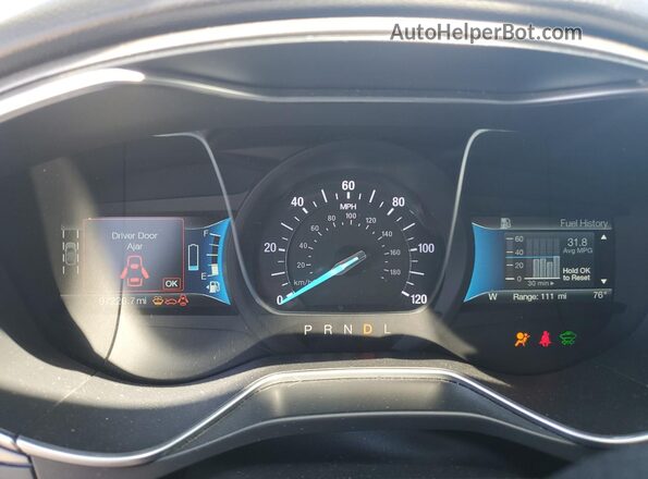 3FA6P0LU7JR261265 2018 FORD FUSION White 