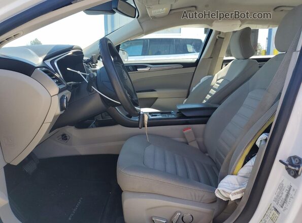 3FA6P0LU7JR261265 2018 FORD FUSION White 