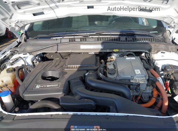3FA6P0LU7KR220751 2019 FORD FUSION HYBRID White Rear view