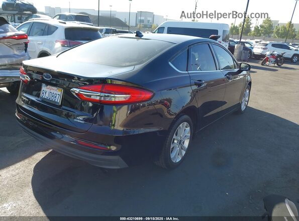 3FA6P0LU7LR218418 2020 FORD FUSION Black Հետևի աջ