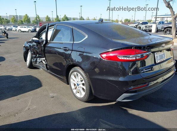 3FA6P0LU7LR218418 2020 FORD FUSION Black Հետևի ձախ