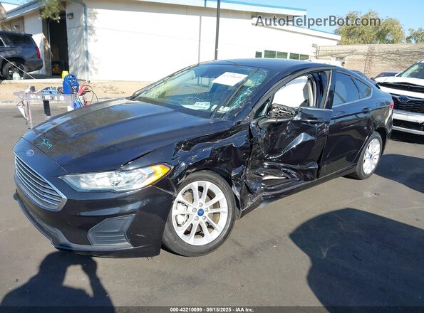 3FA6P0LU7LR218418 2020 FORD FUSION Black Դիմացի տեսք