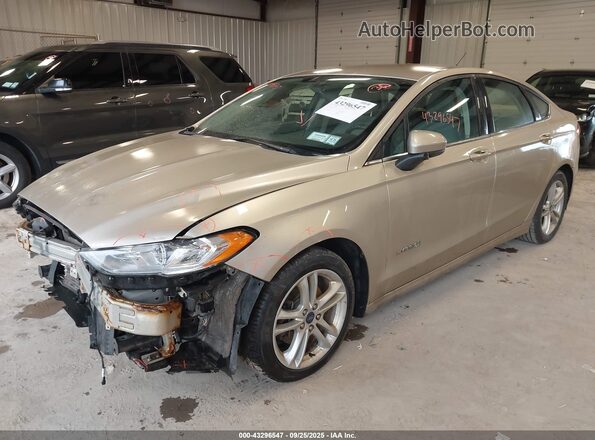 3FA6P0LU8JR250307 2018 FORD FUSION HYBRID Tan 