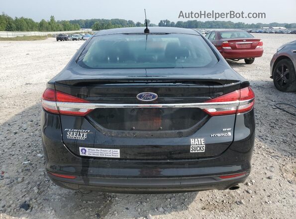 3FA6P0LU8JR256379 2018 FORD FUSION Black 