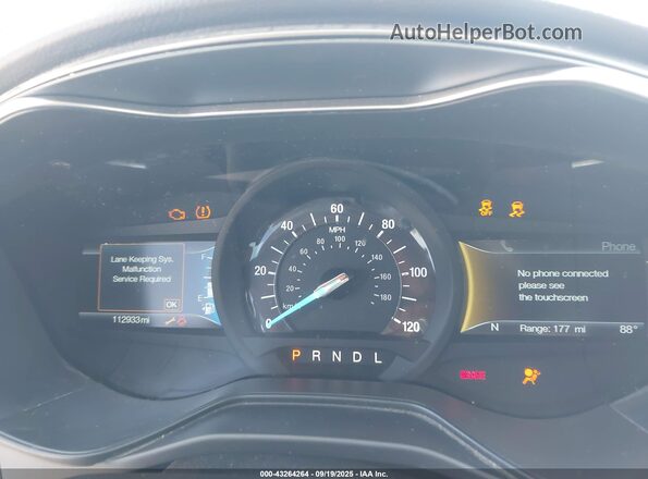 3FA6P0LU8LR171772 2020 FORD FUSION Gray უკანა სავარძლების ხედი