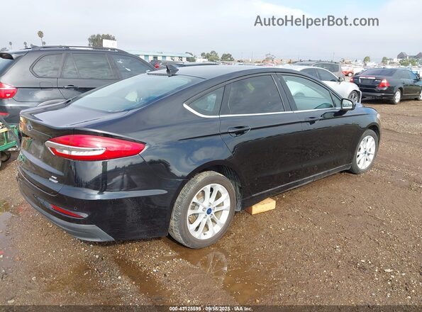 3FA6P0LU8LR258538 2020 FORD FUSION Black Задня права чверть