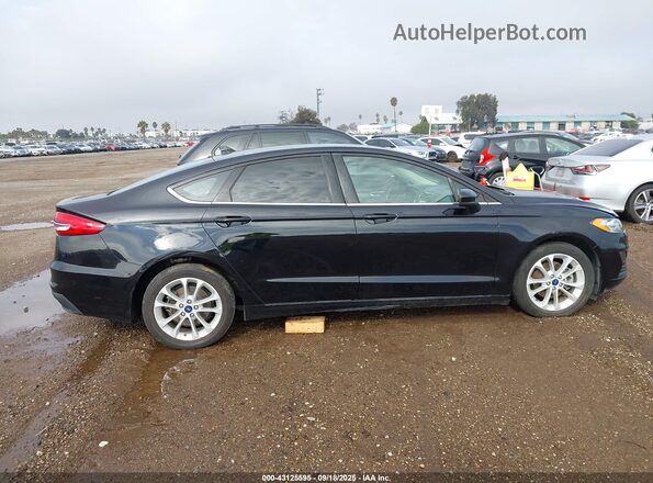 3FA6P0LU8LR258538 2020 FORD FUSION Black Вид задньої частини салону