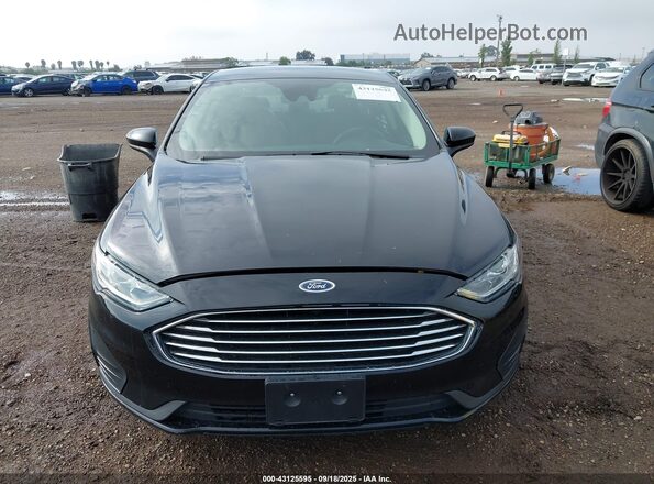 3FA6P0LU8LR258538 2020 FORD FUSION Black Вид щитка приладів