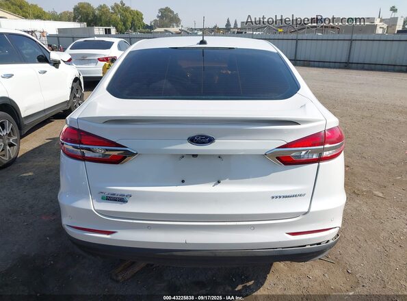 3FA6P0SU4KR216304 2019 FORD FUSION ENERGI White 