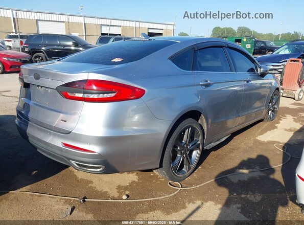 3FA6P0T91LR132257 2020 FORD FUSION Silver Tył prawy