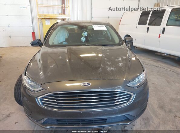 3FA6P0T91LR230527 2020 FORD FUSION Gray Widok zestawu wskaźników