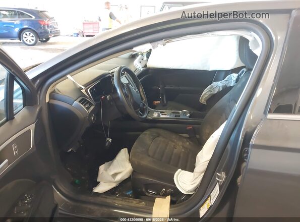 3FA6P0T91LR230527 2020 FORD FUSION Gray Widok wnętrza z przodu