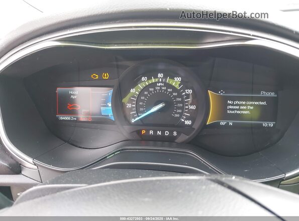 3FA6P0T92LR202624 2020 FORD FUSION Синий Вид задних сидений
