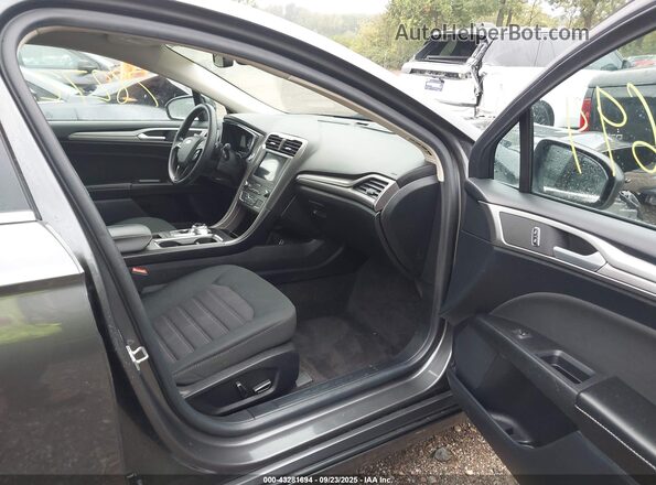 3FA6P0T92LR249152 2020 FORD FUSION Gray წინა სალონის ხედი