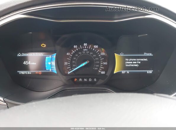3FA6P0T92LR249152 2020 FORD FUSION Gray უკანა სავარძლების ხედი