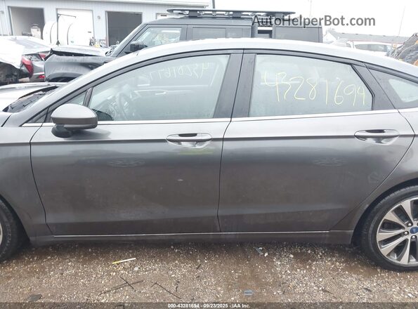 3FA6P0T92LR249152 2020 FORD FUSION Gray 
