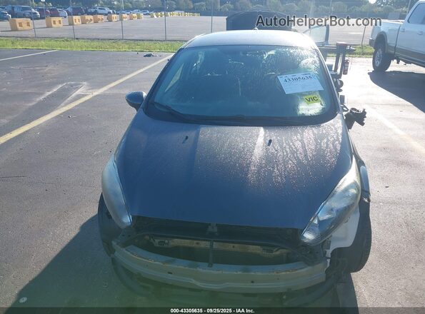 3FADP4BJ4KM102854 2019 FORD FIESTA Gray Rear interior view