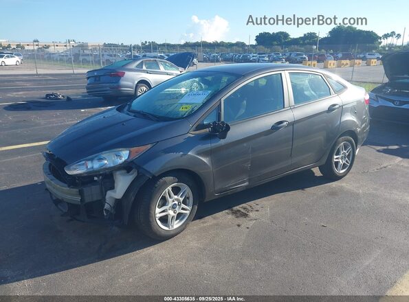 3FADP4BJ4KM102854 2019 FORD FIESTA Gray Front left