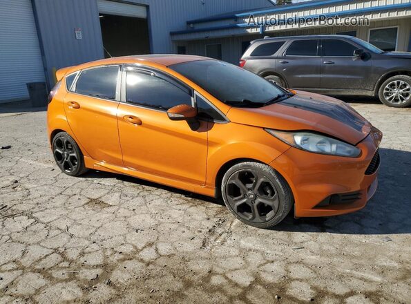 3FADP4GX4JM136823 2018 FORD FIESTA Orange 