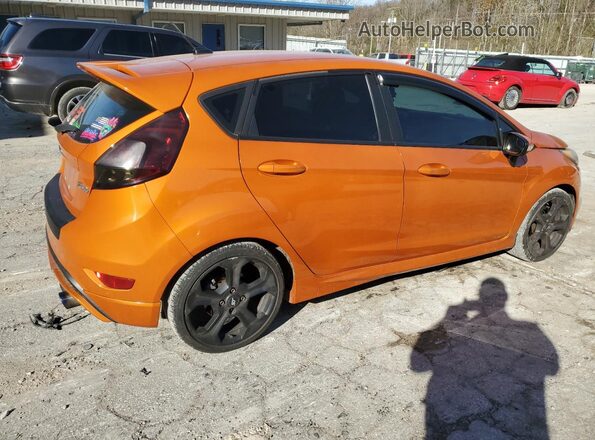 3FADP4GX4JM136823 2018 FORD FIESTA Orange 