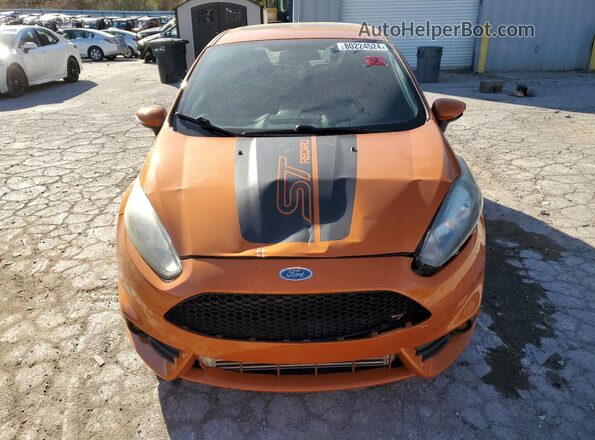 3FADP4GX4JM136823 2018 FORD FIESTA Orange 