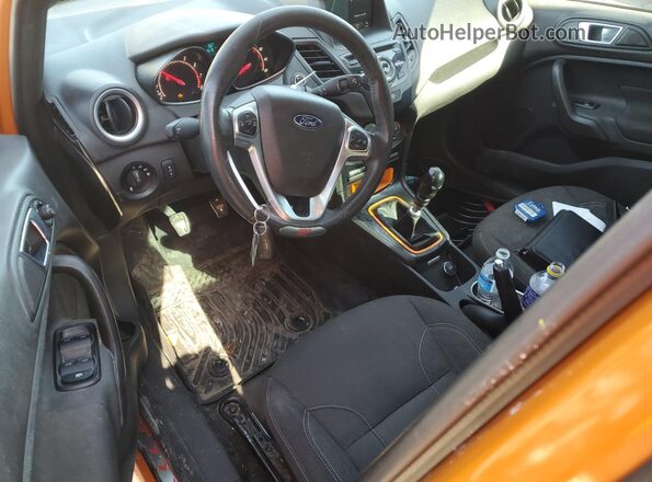 3FADP4GX4JM136823 2018 FORD FIESTA Orange 