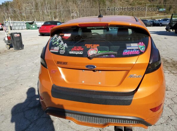 3FADP4GX4JM136823 2018 FORD FIESTA Orange 