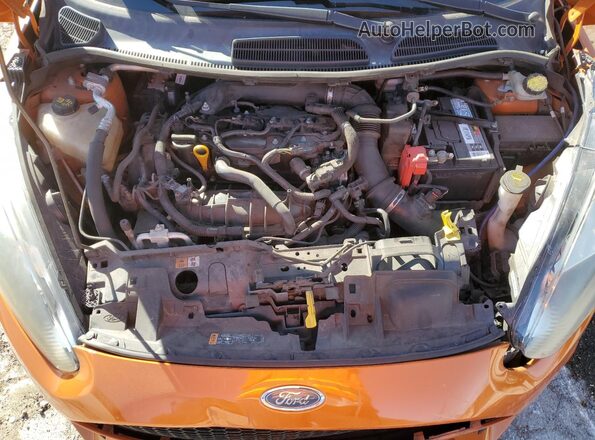3FADP4GX4JM136823 2018 FORD FIESTA Orange 