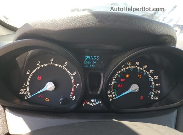 3FADP4TJ9JM147172 2018 FORD FIESTA Silver 